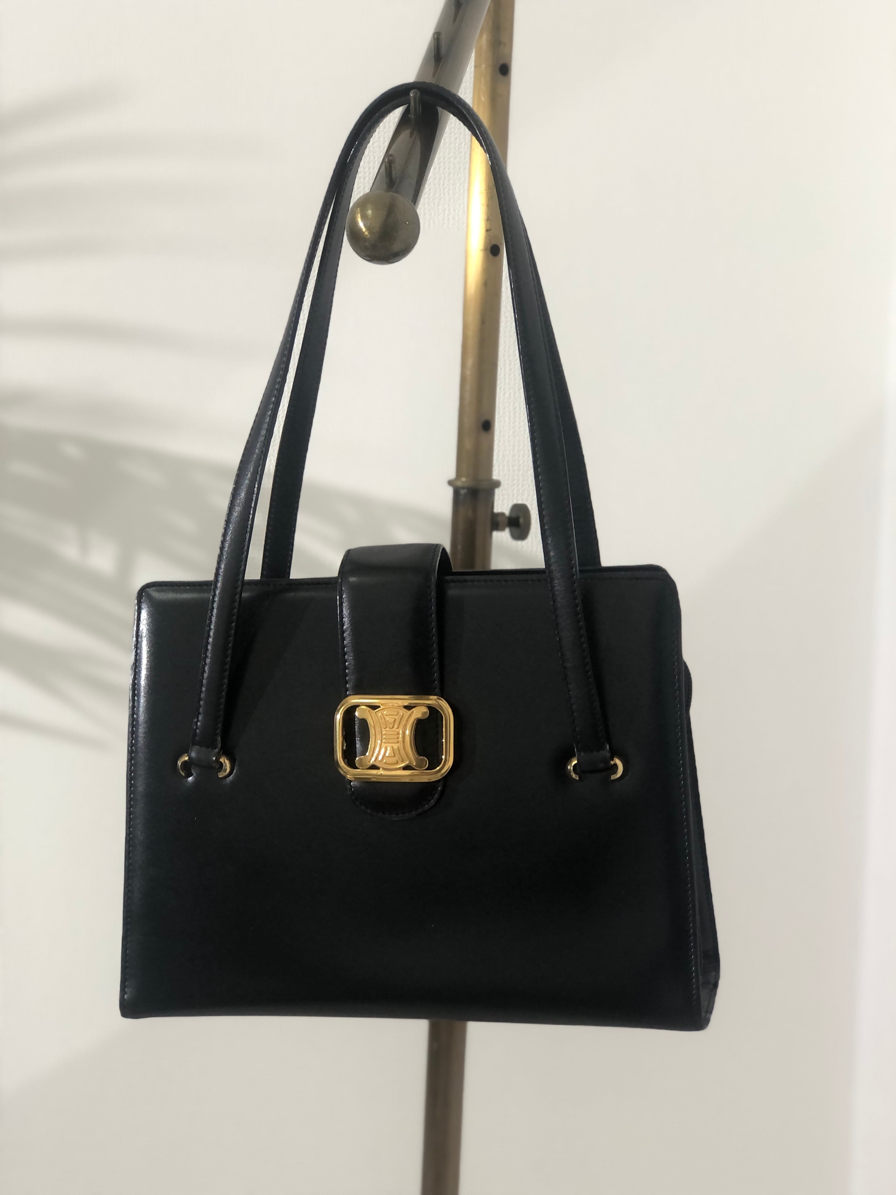 数回のみの使用ですので綺麗ですT1211 美品☆ セリーヌ CELINE ショルダーバッグ ヴィンテージ