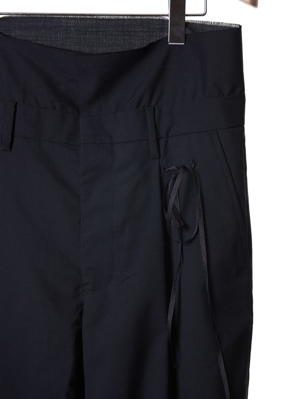 25SS】Midorikawa ONE TUCK SLACKS (BLACK) MID25SS-PT02 | IAAAM