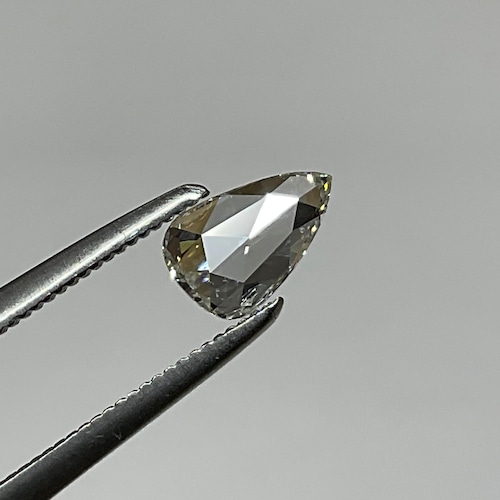 ダイヤモンド 0.317ct I SI1 ペアシェイプ ローズカット