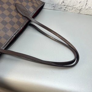 LOUIS VUITTON ルイヴィトン  ダミエネヴァーフルMM 旧型 N51105 レザー トートバッグ ブラウン A-9485