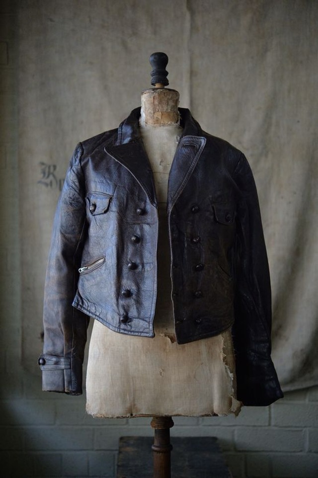 1930s  German Horsehide mortorcycle jacket