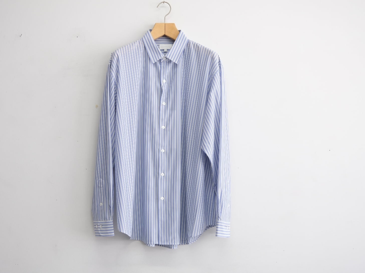 KANEMASA PHIL” 36G Ideal Wool Varruse Shirt Black” | Lapel online