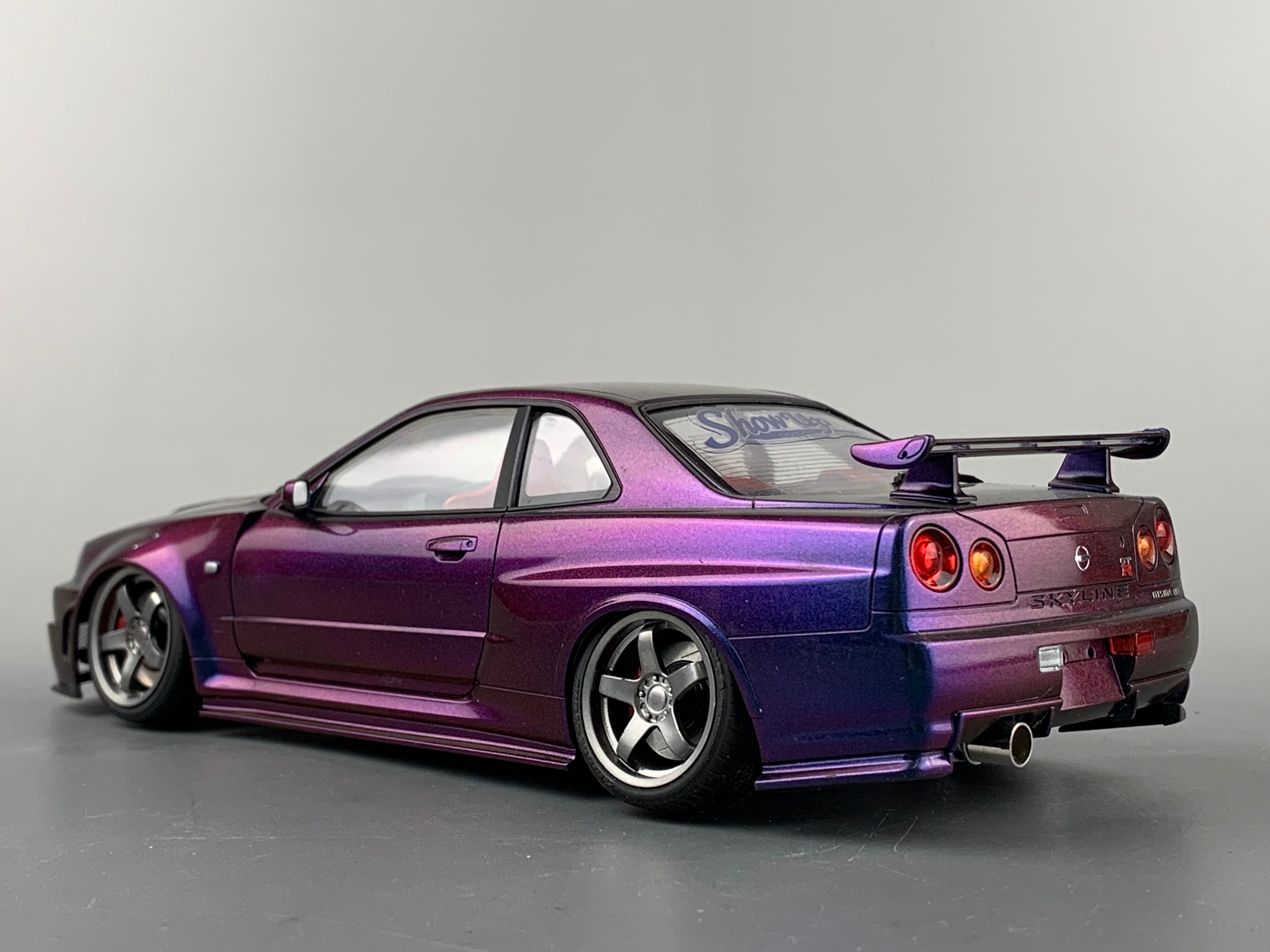 タミヤ NISMO R34 GT-R Z-tune 1/24 プラモデル 完成品 タミヤ 1/24 NISMO R34GT-R Z-tune 完成品 | ハピネス工房