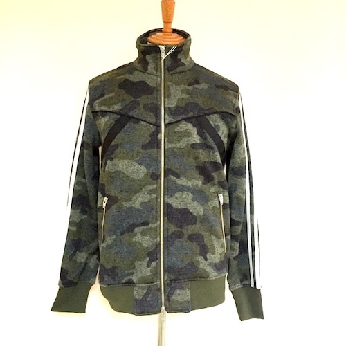 Fleece Stand Collar Blouson　Light Camo