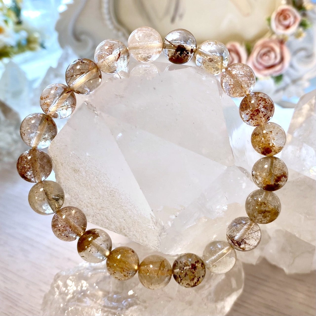 ガーデンクォーツ　0413 413 MIXガーデンクォーツ9～9.5mm | Angel☆Stone