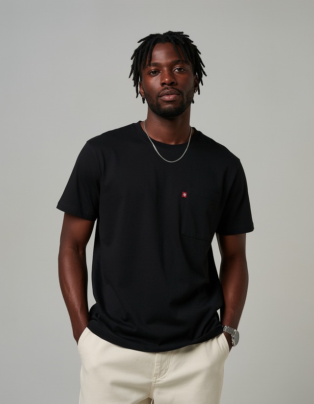 AMBERGLEAM BASIC  T-Shirt | Black