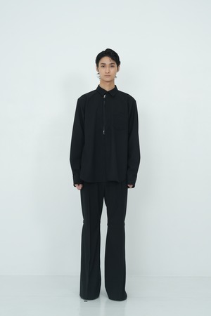 【26AW | MEN】Tamme タム / SUITING SPORTS SHIRT / ウールシャツ  26A0373
