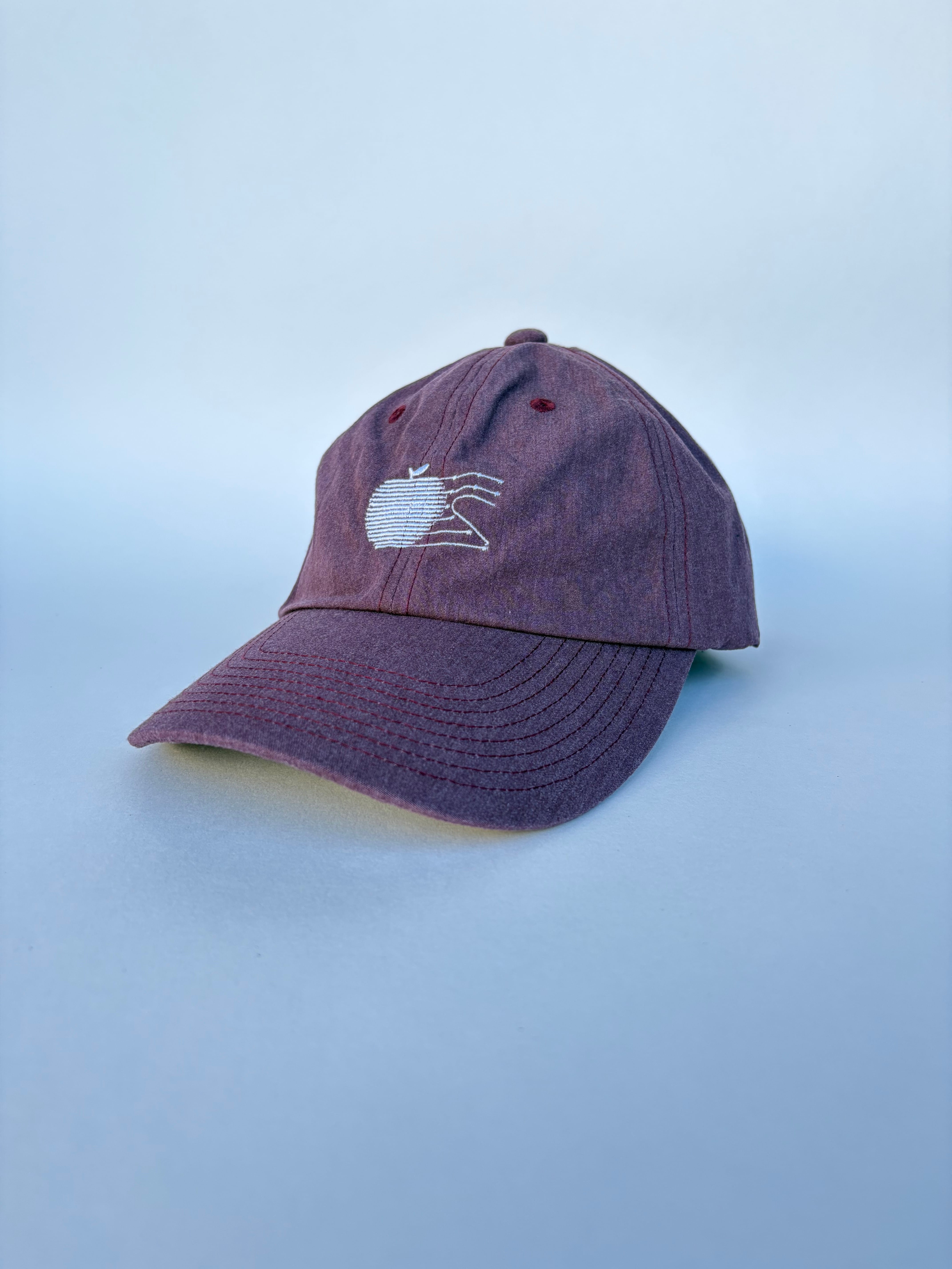 帽子 PORTANCE floating apple cap PORTANCE】FLOATING APPLE CAP - WINE | standlobby