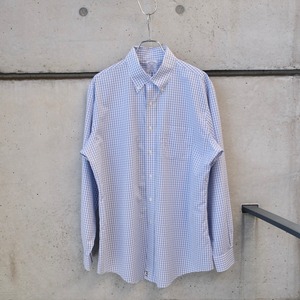 Blue Grid Oxford Shirt
