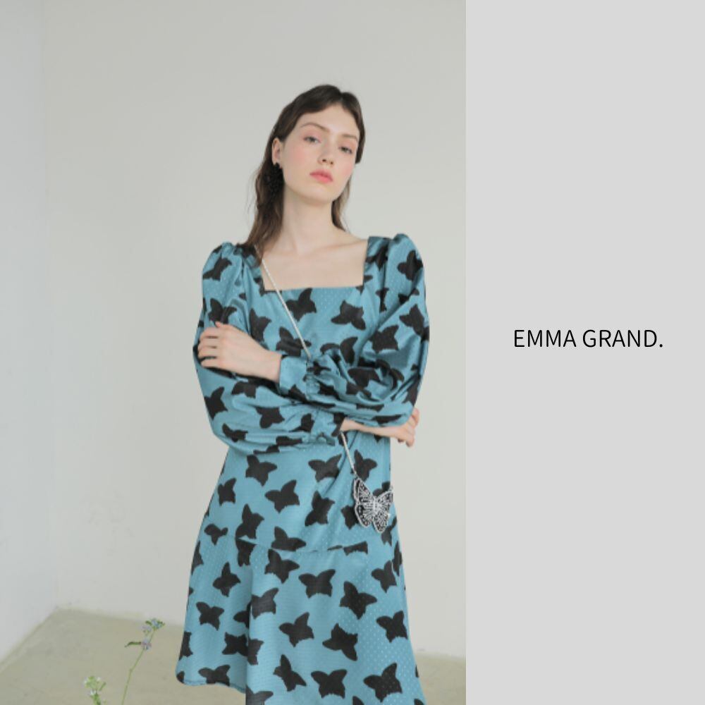 バタフライビーズアクセサリーポシェット E00521 | EMMA GRAND