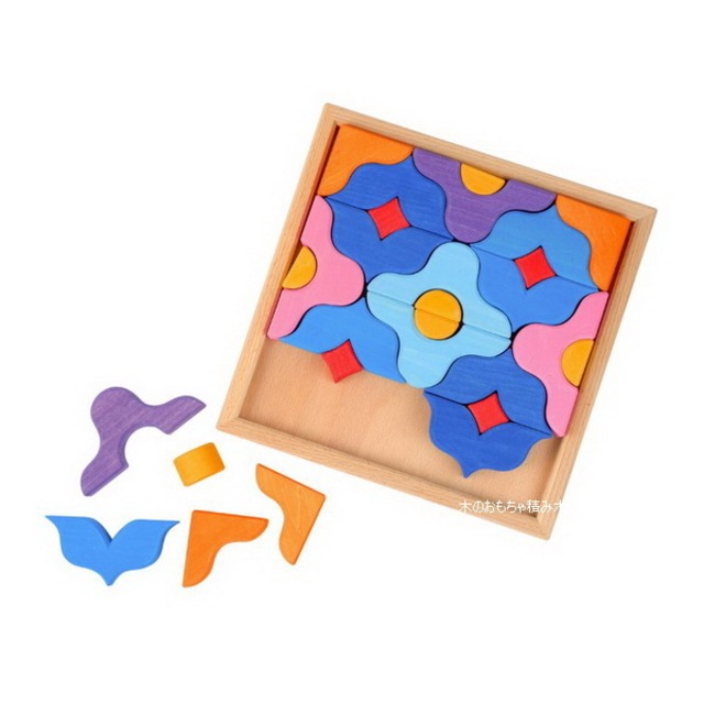 バウシュピール　オーナメントパズル　ナチュラル　28ピース　3歳～