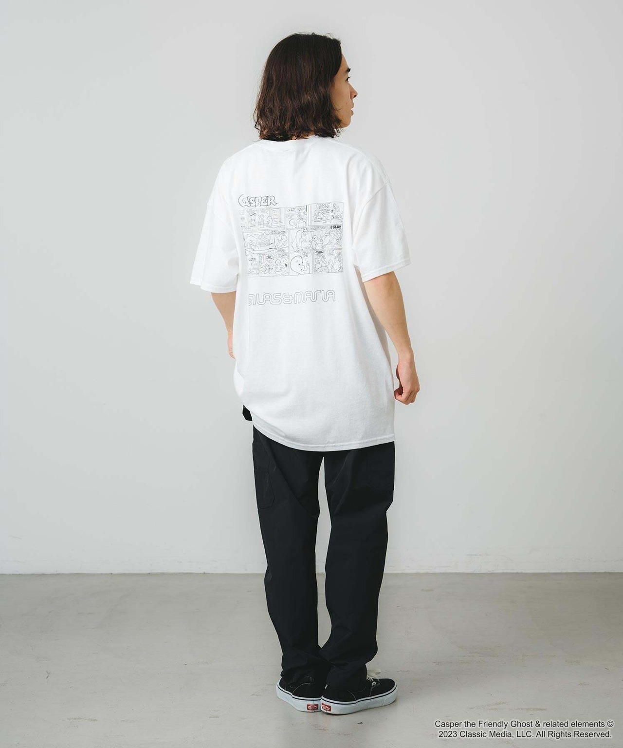 【SILAS】CASPER×SILAS / CARTOON PRINT LOOSE FIT S/S TEE