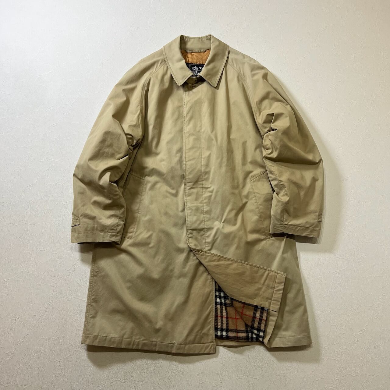 80s〜90s UK Burberry Burberrys' ノバチェック チンスト ライナー