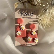 ポリマークレイピアス / サージカルステンレス