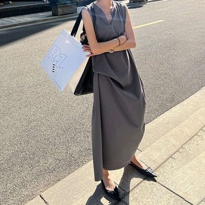 ノースリーブロングワンピース 10263