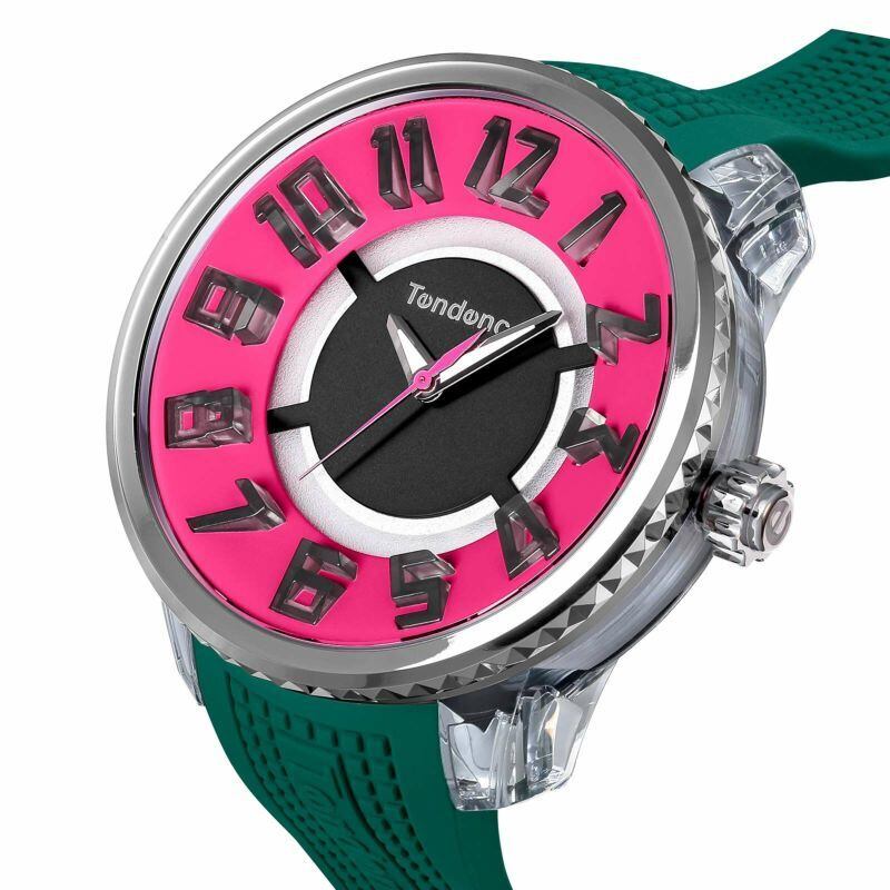 【Tendence テンデンス】TY532014 FLASH Streetフラッシュストリート（ピンク）／国内正規品 腕時計