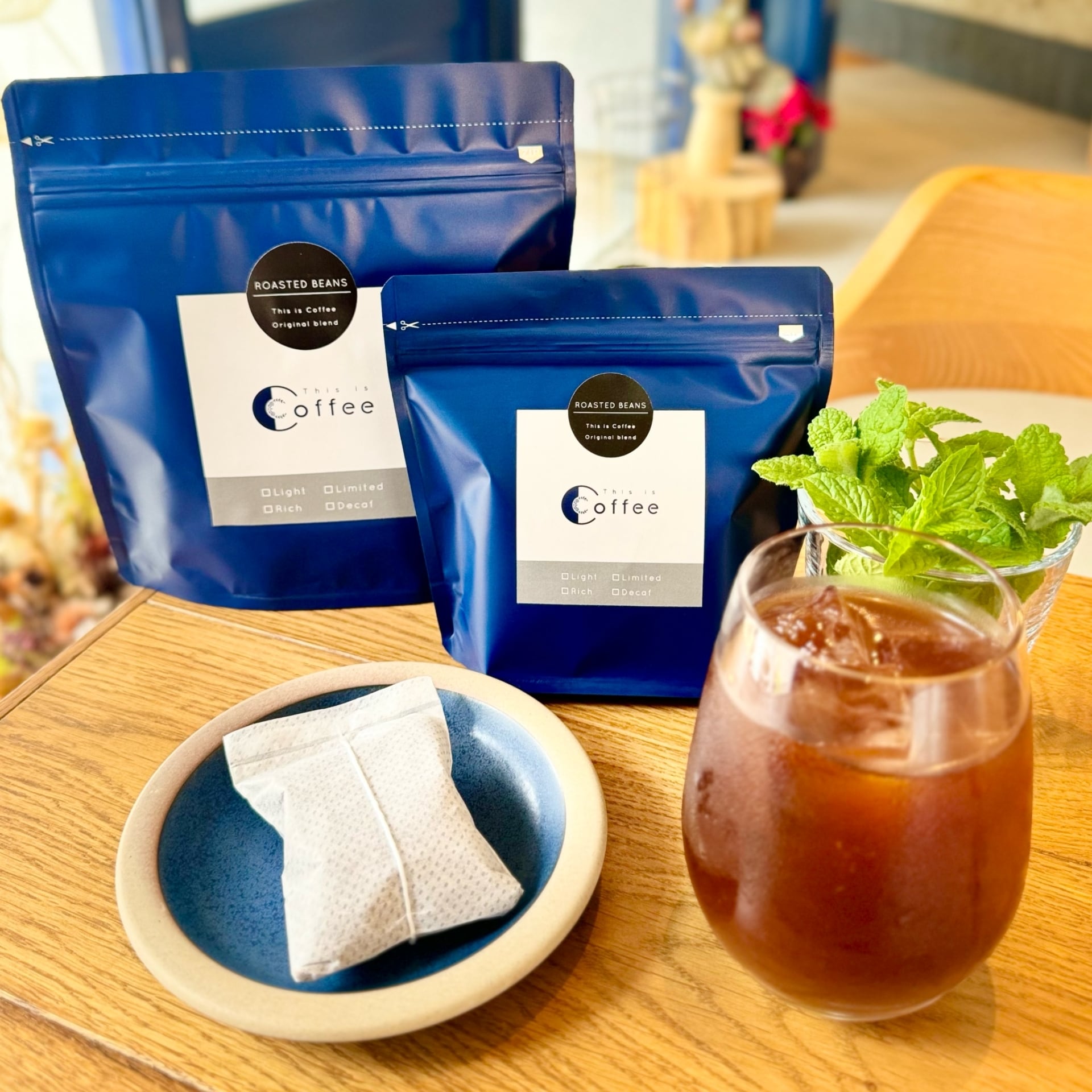 水出し用ドリップパック 【1パック25g × 4】 コーヒー豆 | This is coffee