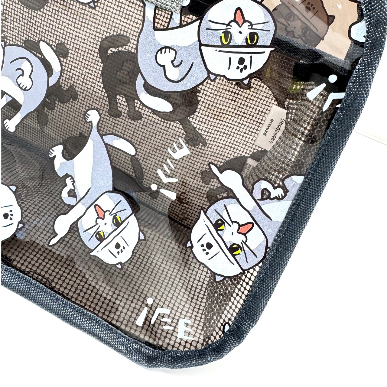 スパバッグ（グレー：仕事猫）