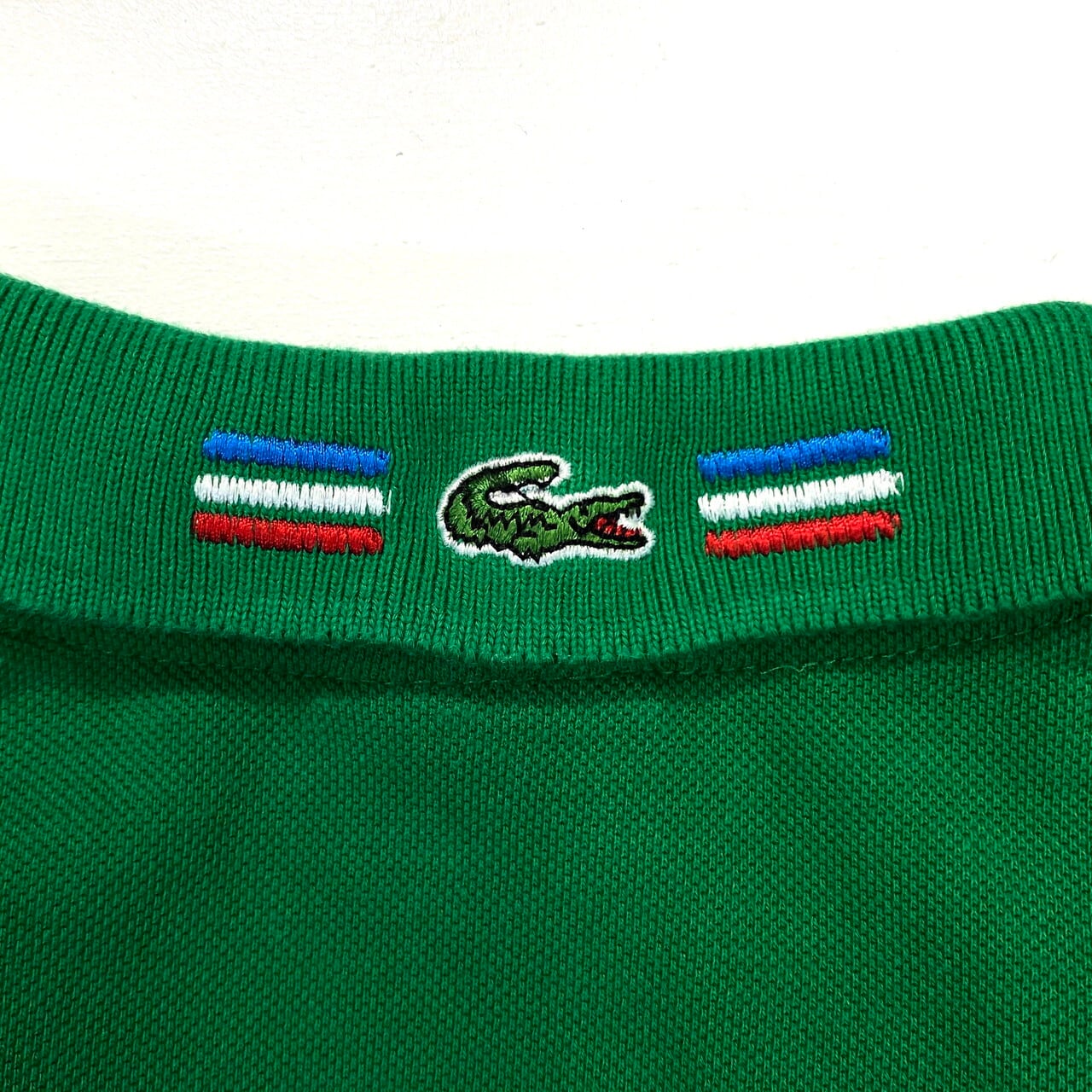 フランス製 フレンチLACOSTE ラコステ ポロシャツ サイズ5 メンズL