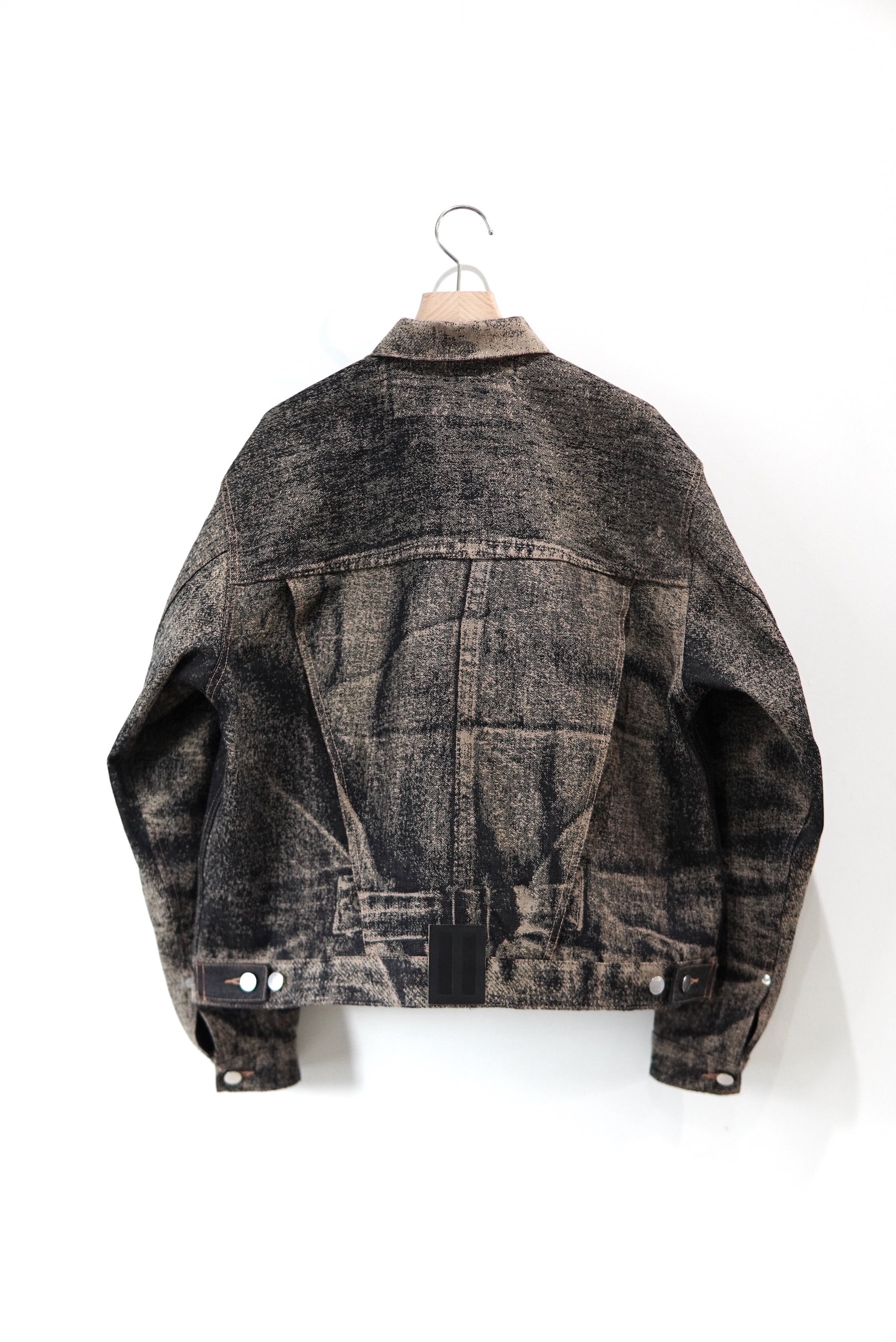 daisuke tanabe / x-ray jacuard denim jacket | POETRY