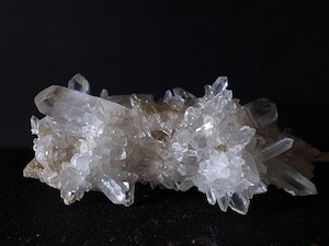 パールヴァティ産 ヒマラヤ水晶 クラスター QUA1712-010