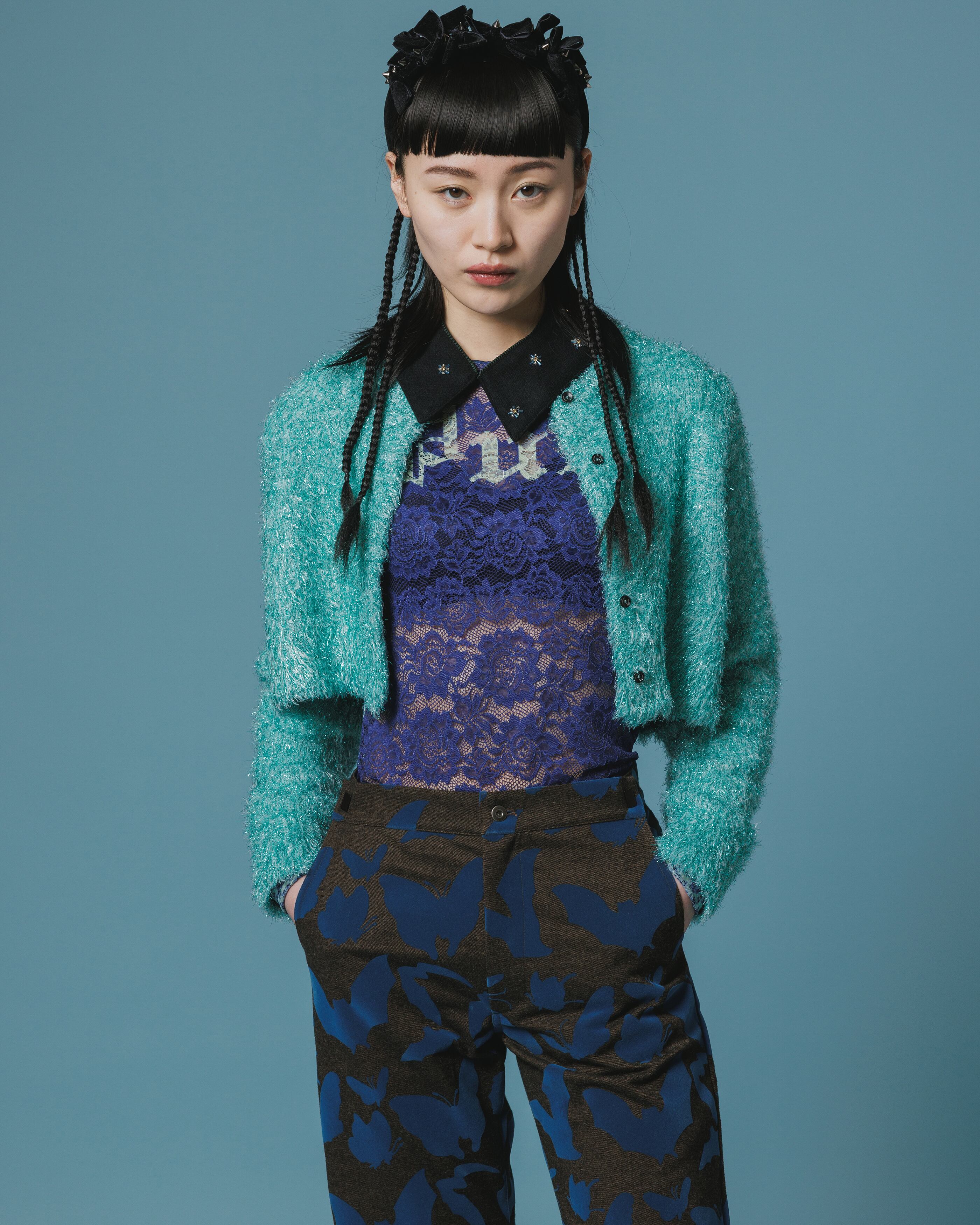 NON TOKYO】DIRECT PRINT RIB ONE-PIECE / FLOWER | coug（カーグ