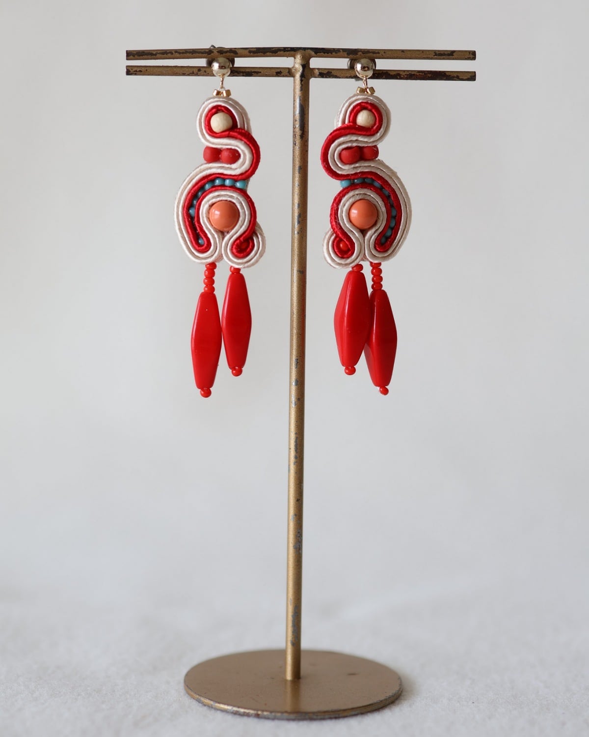 ソウタシエ・ピアス/イヤリング | soutache d'UDOU ソウタシエアクセサリー