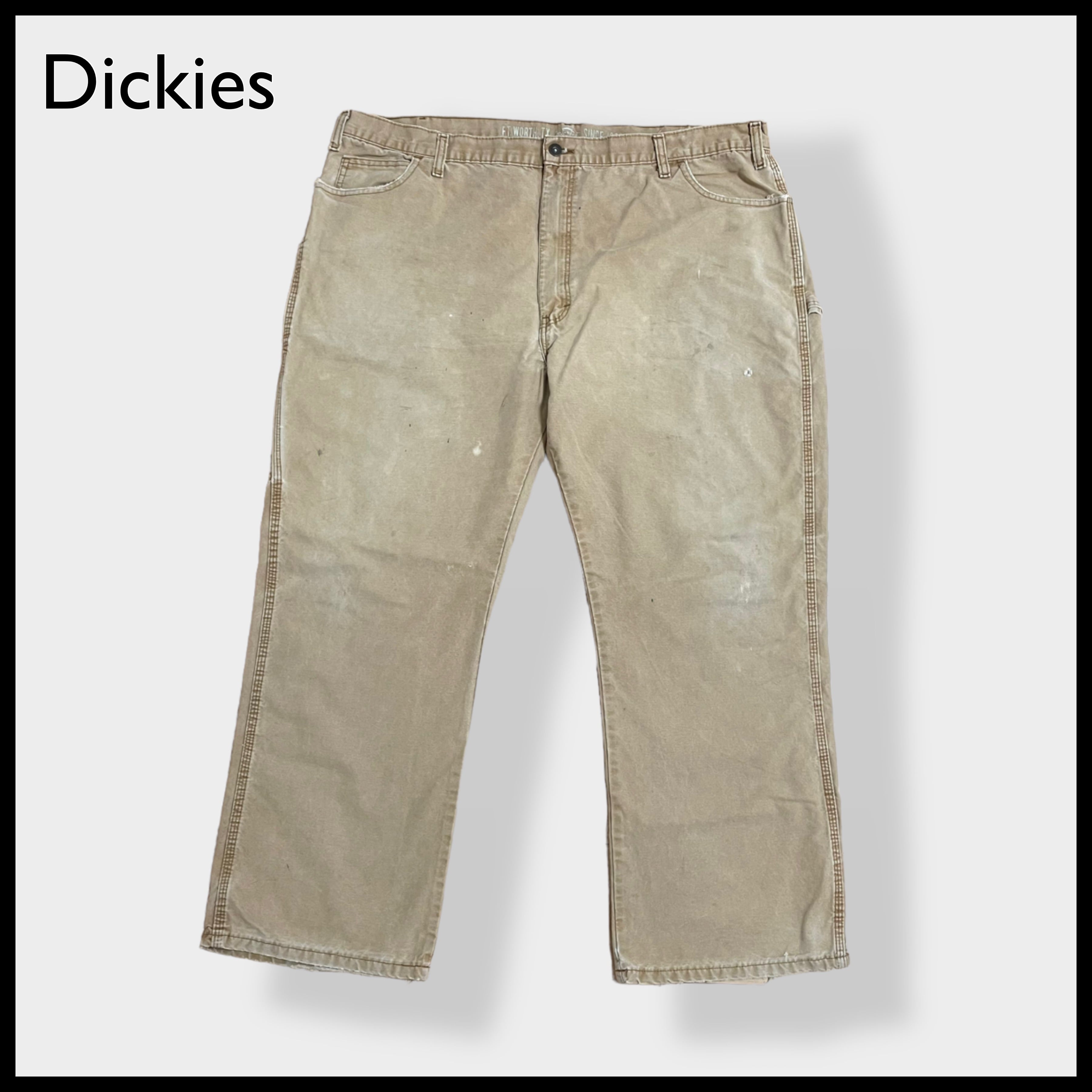 Dickies ディッキーズ ワークパンツ ベージュ ビッグサイズ