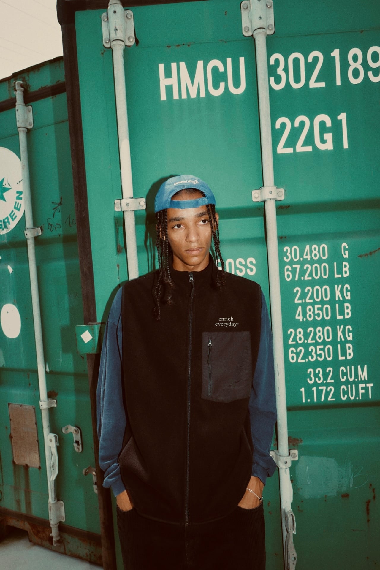 受注生産：11月中お届け予定） everyday Micro fleece vest／マイクロ フリース ベスト