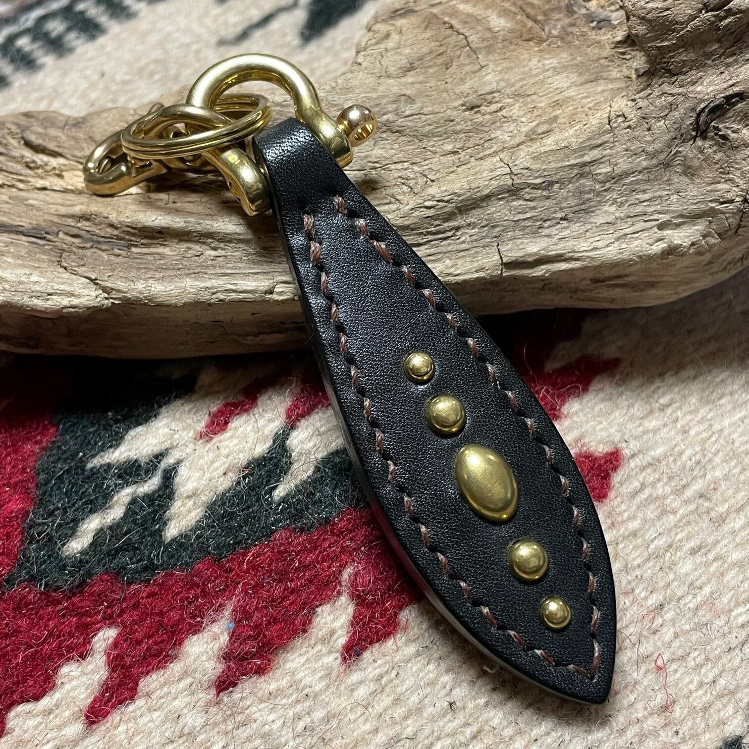LONG WALLET ♦︎VINTAGE-KING♦︎ BLACK/YELLOW rosette | noraworks