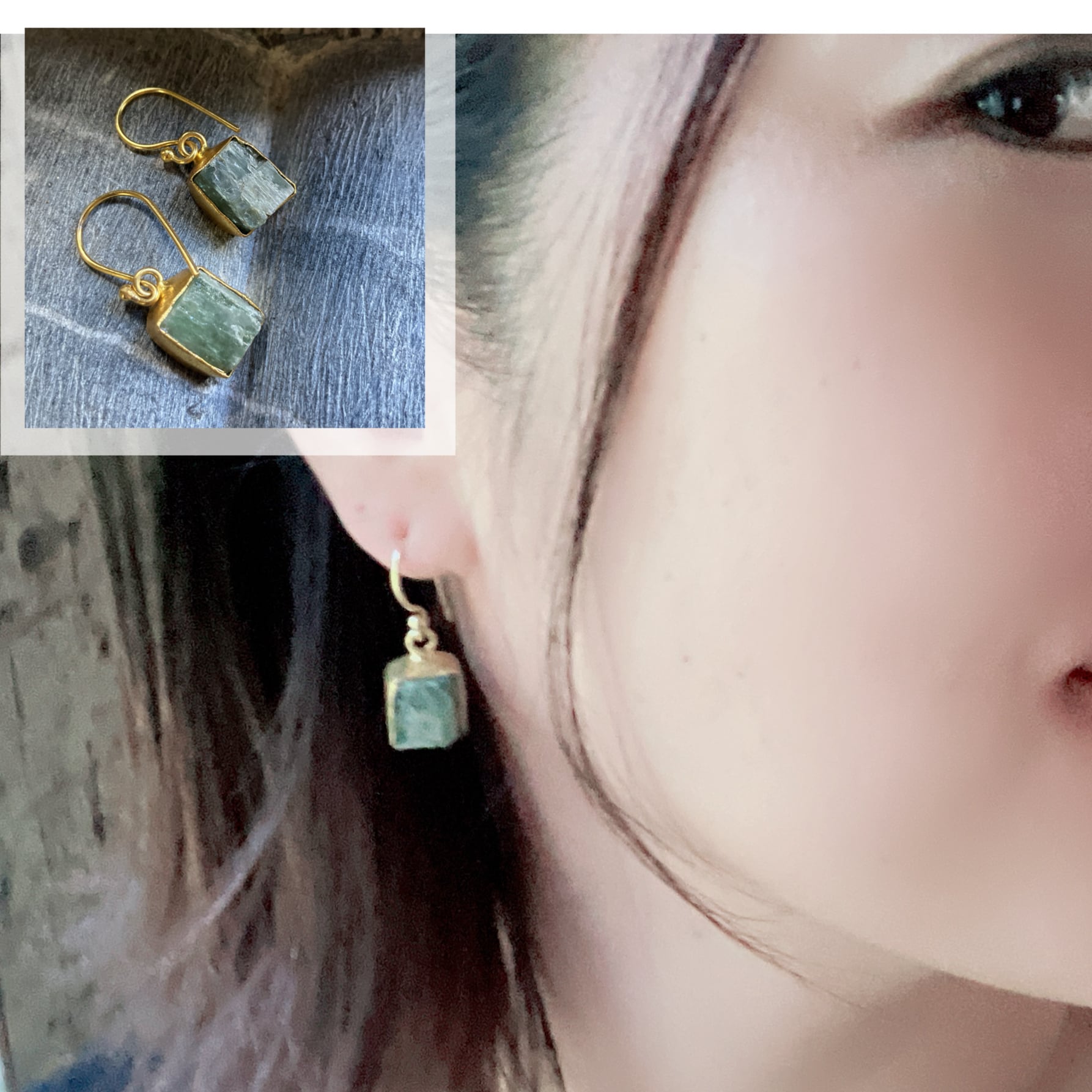 africa stoneピアス