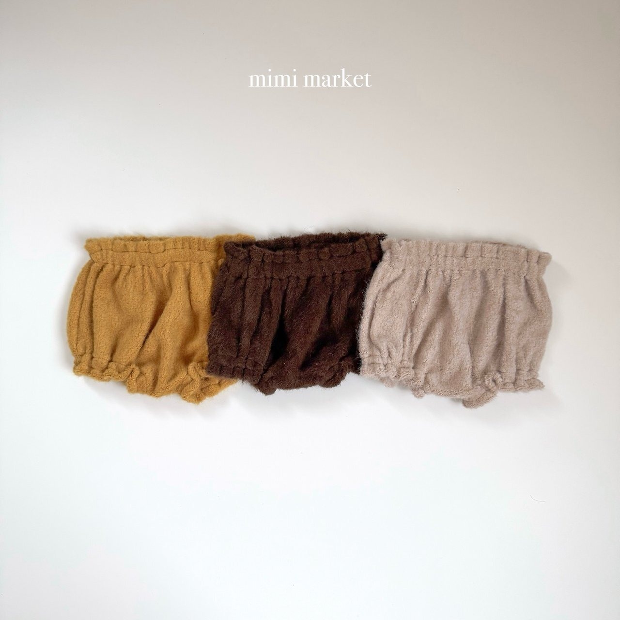 ミミマーケット / mimimarket / コクーンフリルブルマ / 韓国子供服 / キッズ / 26winter〖取寄〗*S~M*
