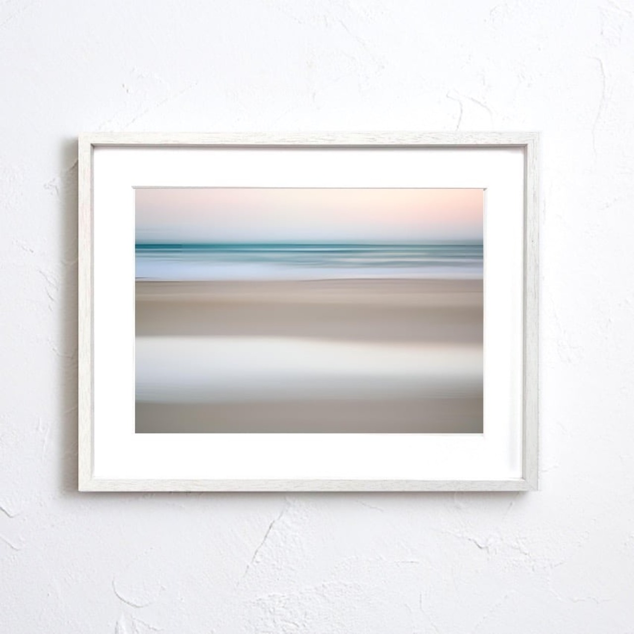 Sea of Fantasy Ⅱ｜幻想的な海景フォトアートポスター｜静寂と光が溶け合う癒しのブルートーンインテリアA3ポスター