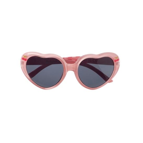 SUN117:Cherry Heart Sunglasses-PINK
