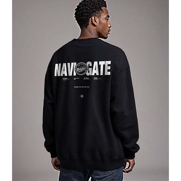 Back logo design sweat P054