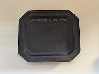 加藤あゐ 八角リム皿