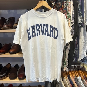 1990s HARVARD T-SHIRT WHITE