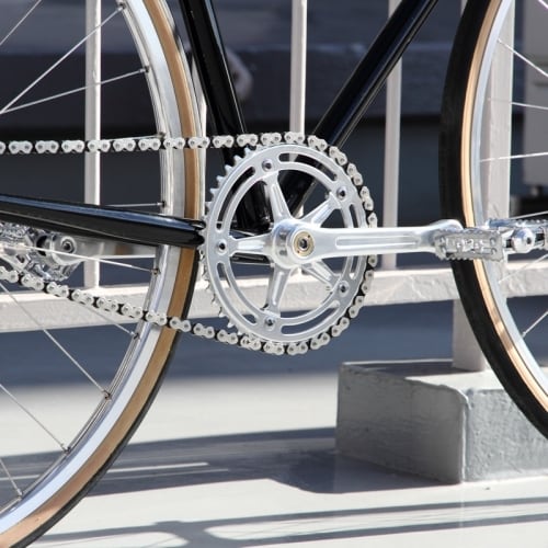 BLUELUG* RMC track crank set (all silver) | Fergie Cycle