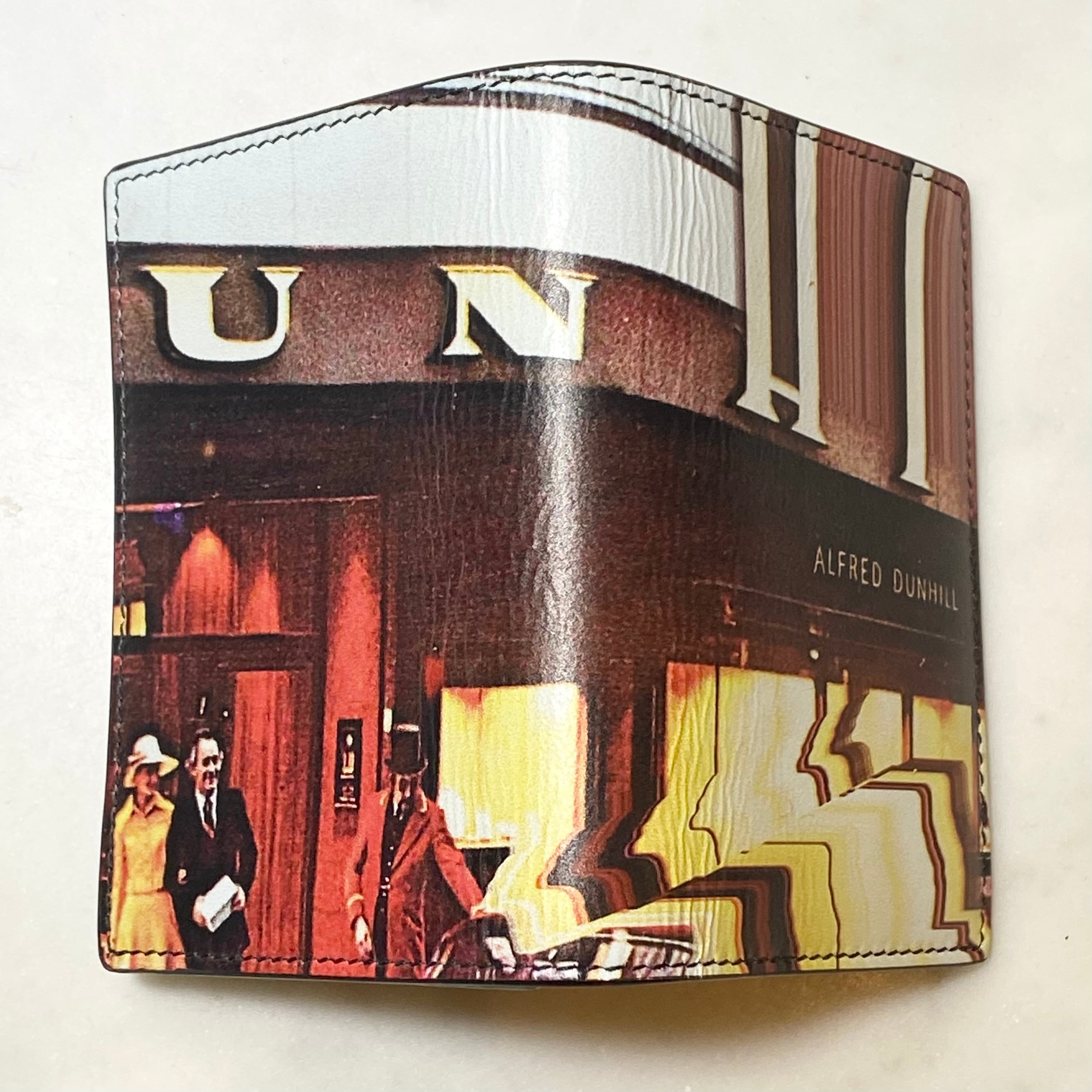 DUNHILL × Kenta Cobayashi photo print card case “Jermyn Street