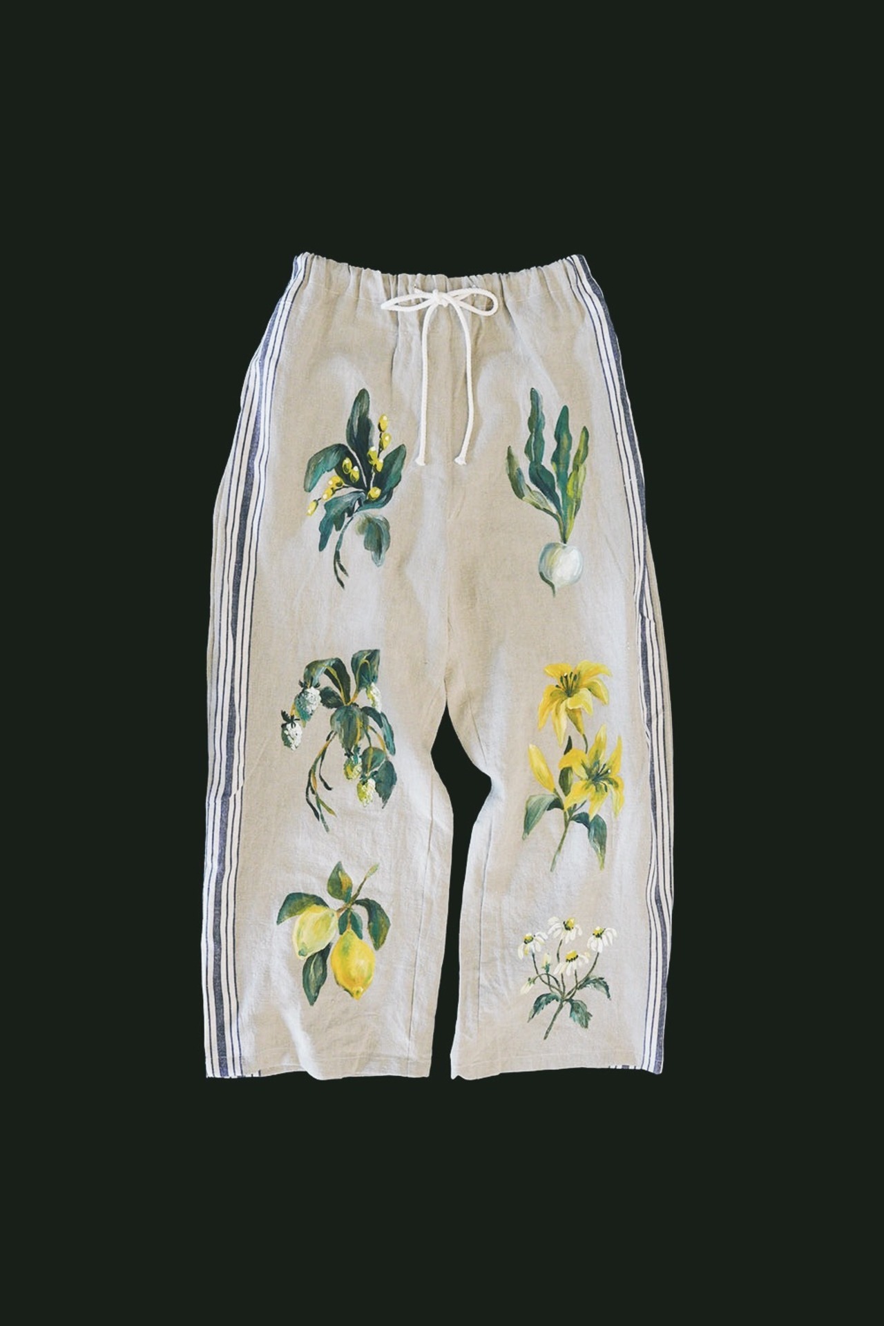 used linen line pants 15