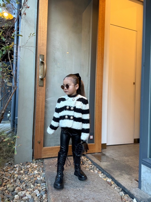 《即納》〜ボーダーニットカーディガン〜