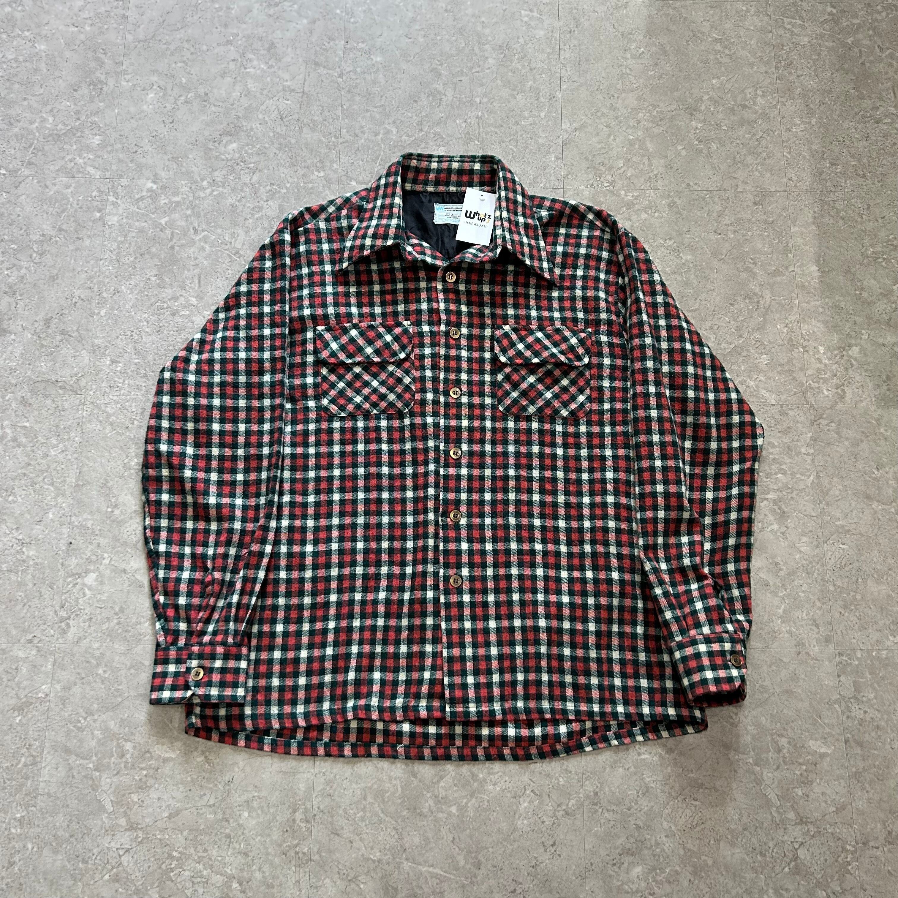 70s The Treasury wool shirt【仙台店】