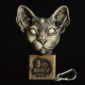 "3rd Anniv" SUPER BIG KEYHOLDER - serial.12/破壊ト再生
