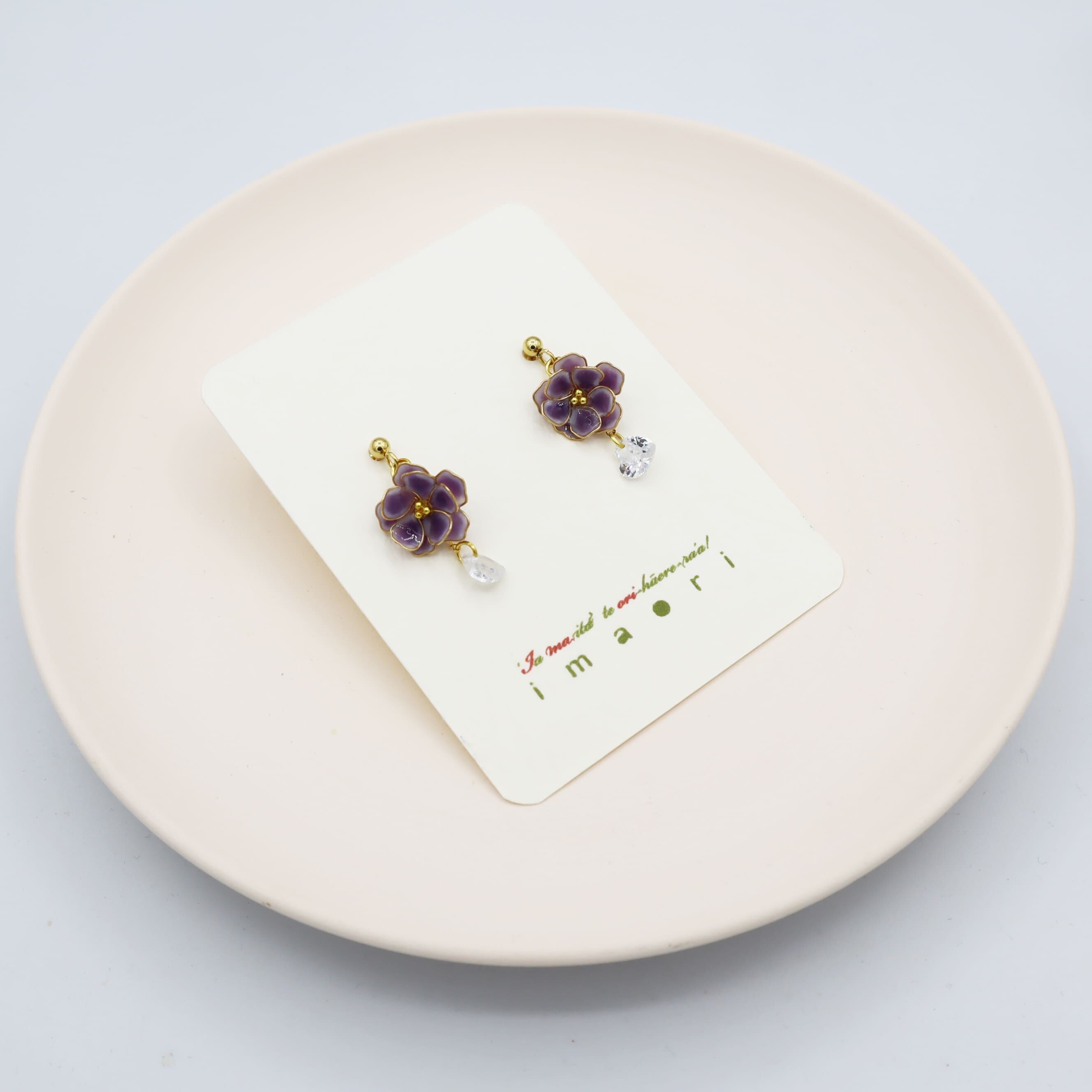 saintpauliaピアス