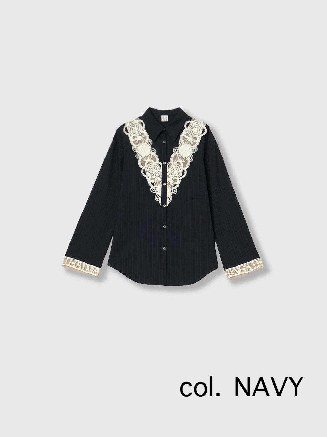 【26AW】THINGS THAT MATTER シングスザットマター / トップス / MICROCOSMOS LACE SHIRT. 0586TM0653P - 9
