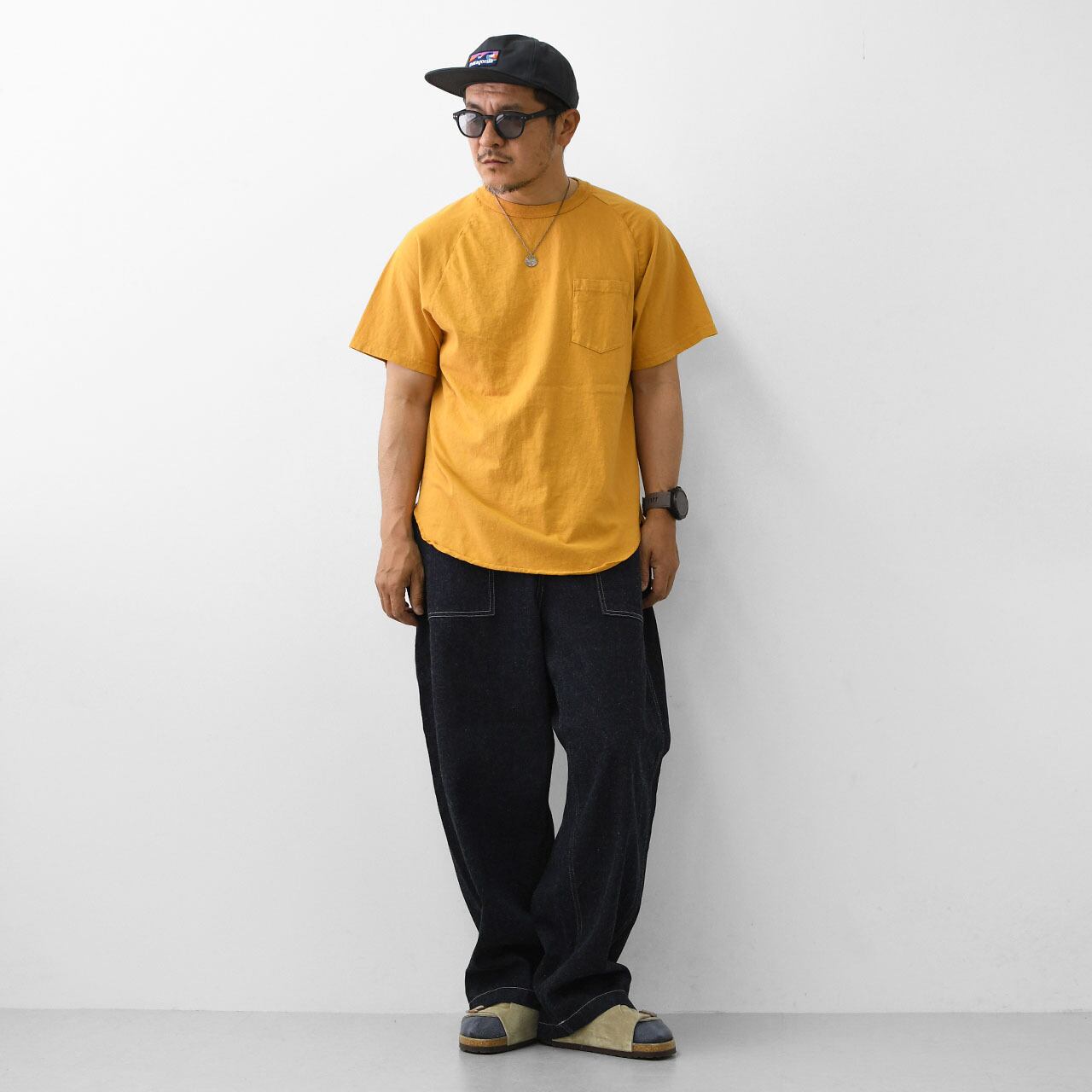 WALLA WALLA SPORT [ワラワラスポーツ] S/S BASEBALL TEE W/POCKET