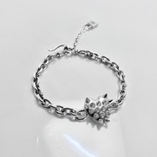 SPIKE:HEART CHAIN BRACELET / スパイクハートチェーンブレスレット