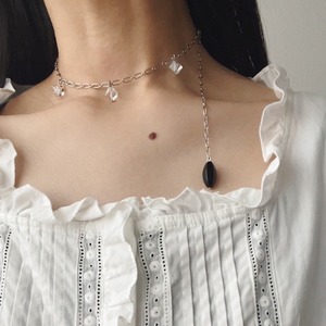 garland  necklace-crystal