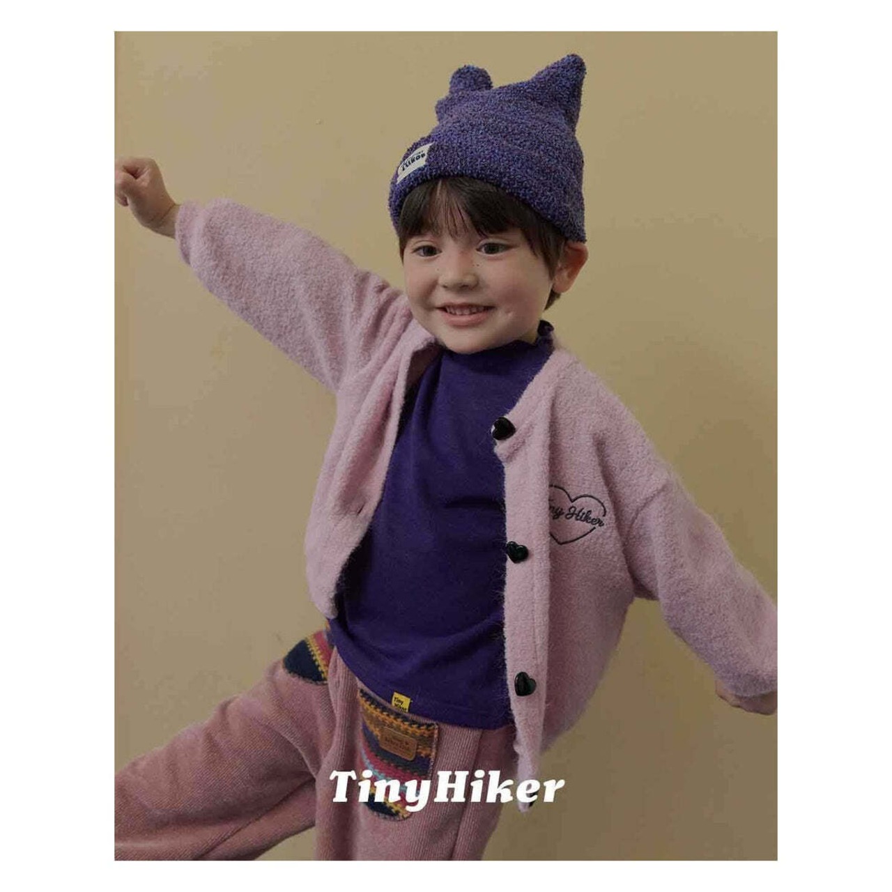 【取寄】Tiny Hiker コラーポップ ナルラリティ|冬服|韓国子供服