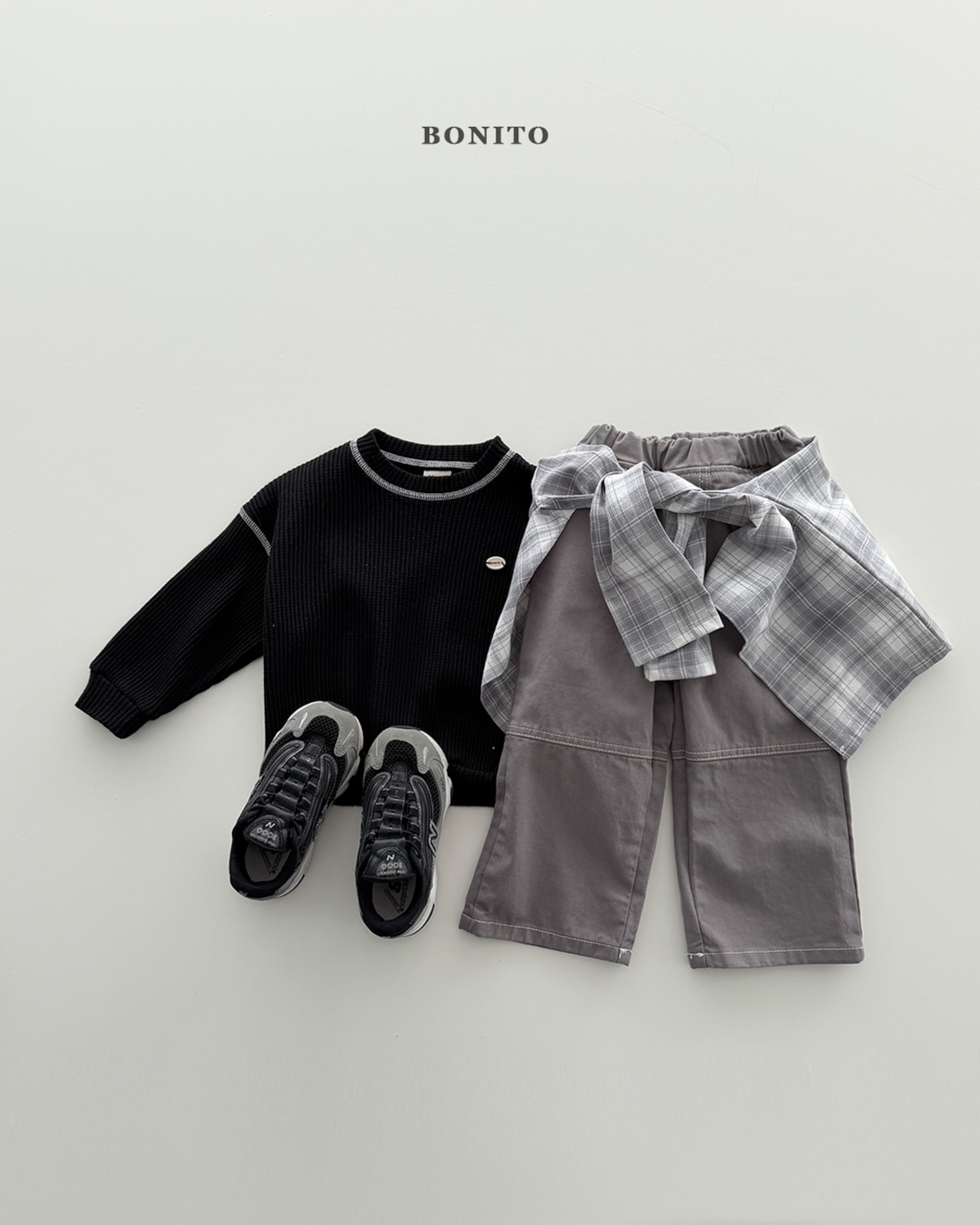 BONITO 26/SS ワッフルガイトレーナー